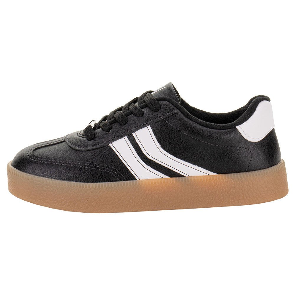 TÊNIS FEMININO CASUAL VIZZANO 1444100 Preto/Branco 2