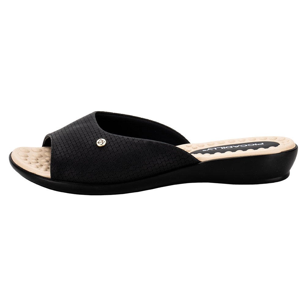 TAMANCO FEMININO ANABELA PICCADILLY 500352 Preto 2