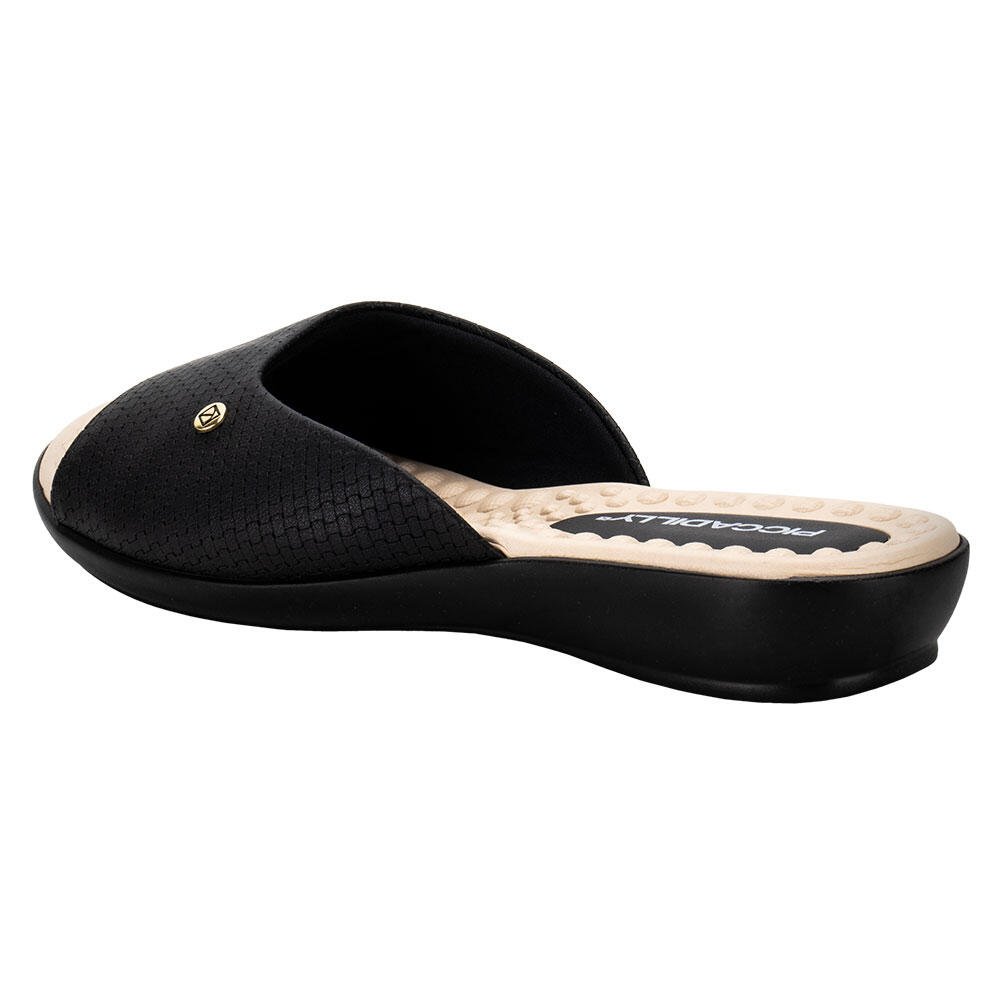 TAMANCO FEMININO ANABELA PICCADILLY 500352 Preto 3