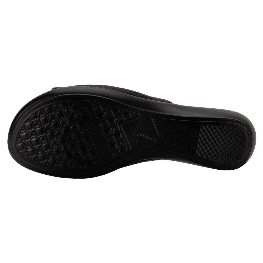 TAMANCO FEMININO ANABELA PICCADILLY 500352 Preto 4