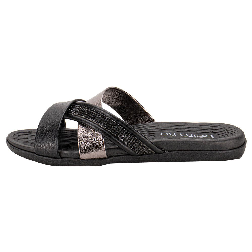 TAMANCO FEMININO FLAT BEIRA RIO 8544103 Preto 3
