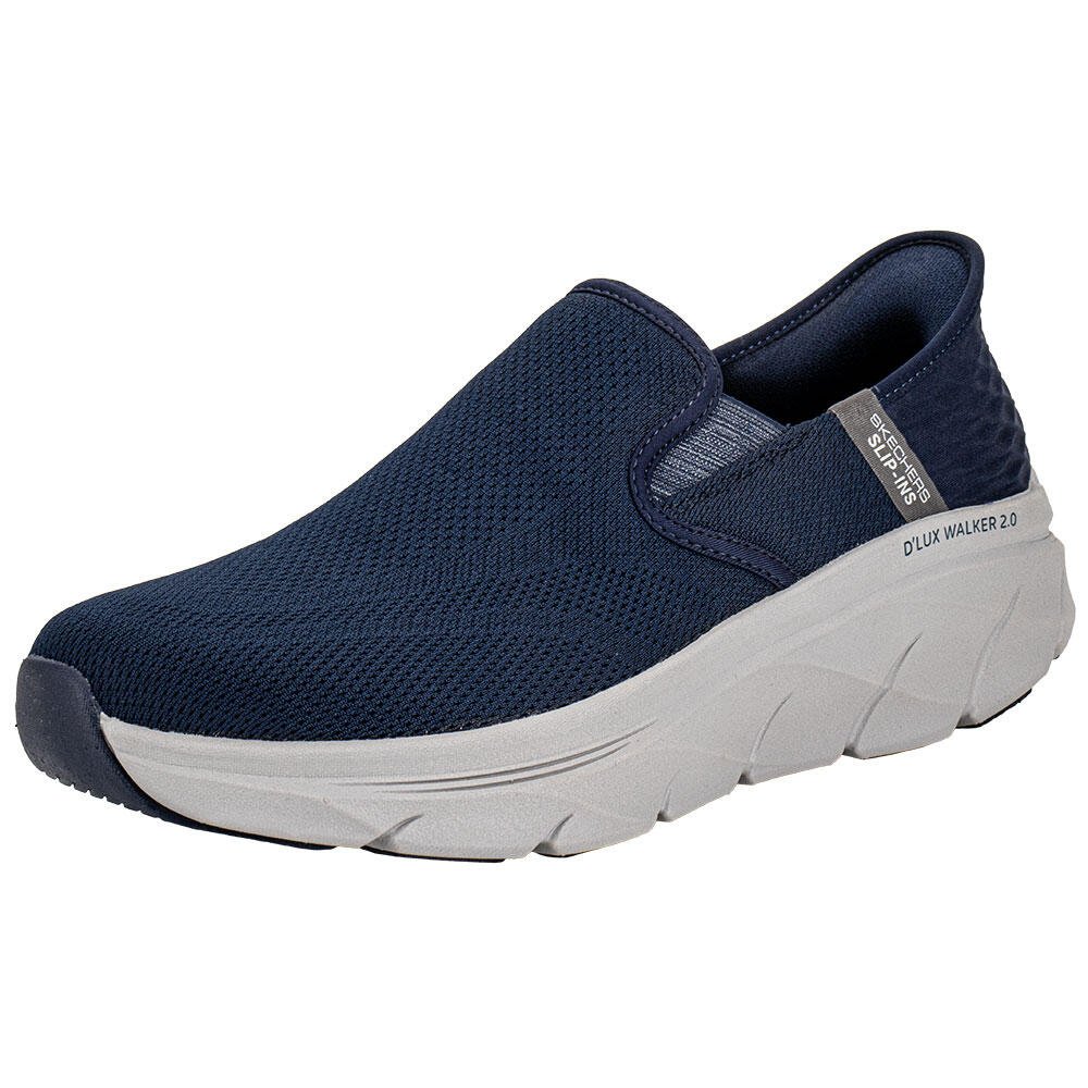 ルワー TÊNIS MASCULINO D'LUX WALKER 2.0 REELER SKECHERS 232463 Azul/Cinza