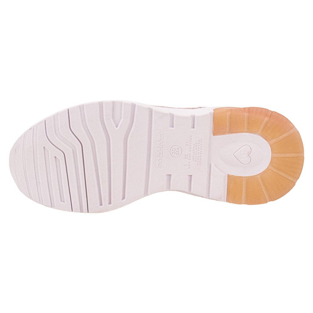 TÊNIS INFANTIL LED MOLEKINHA 2571307  Branco 4