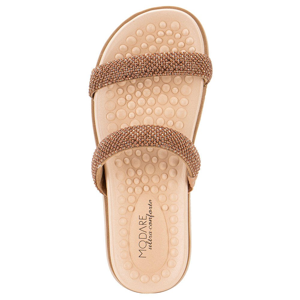 TAMANCO FEMININO FLAT MODARE 7178116 Bege 5