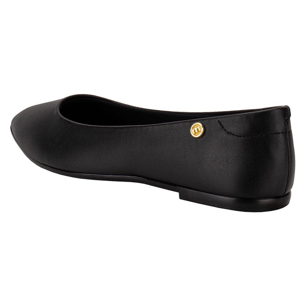 SAPATILHA FEMININA FLAT MOLECA 5735215  Preto 3