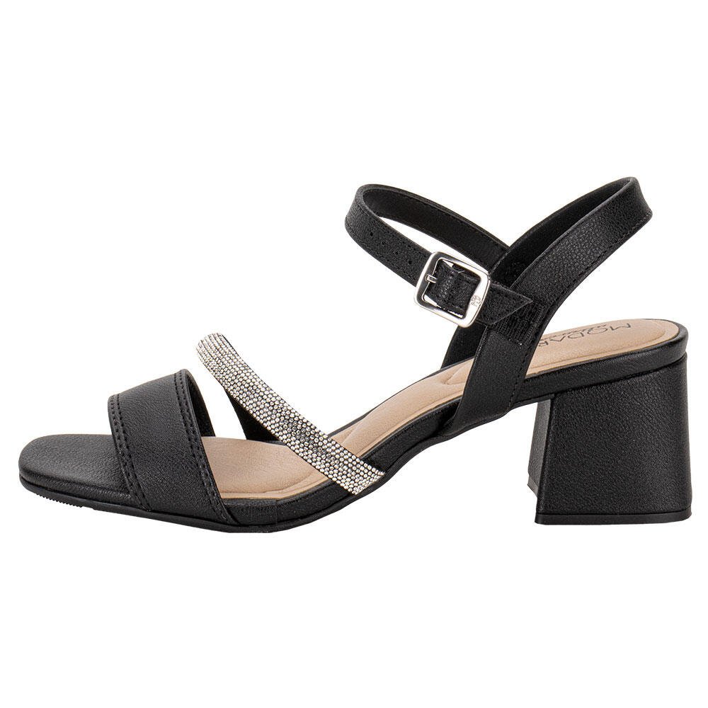 SANDÁLIA FEMININA SALTO GROSSO MODARE 7172123  Preto 2
