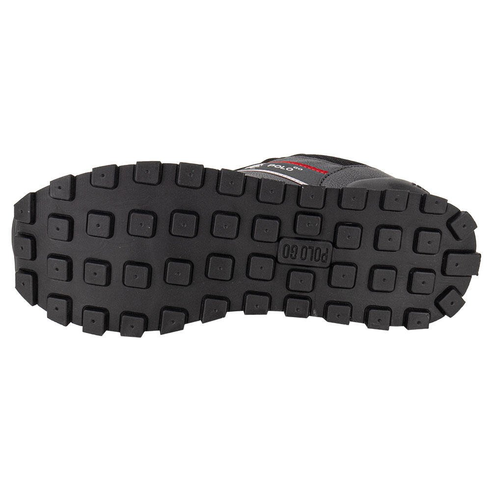 TÊNIS MASCULINO CASUAL POLO GO GO355 Preto 4