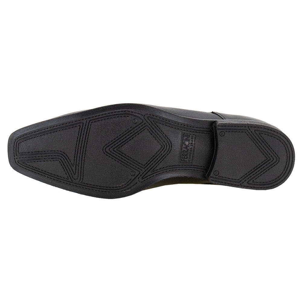 SAPATO MASCULINO SOCIAL LIVERPOOL FERRACINI 4077  Preto 4