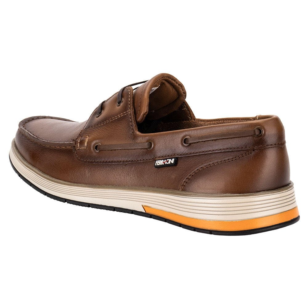 MOCASSIM MASCULINO DOKSIDE ULTRA SUMMER FERRACINI 6990  Marrom 3