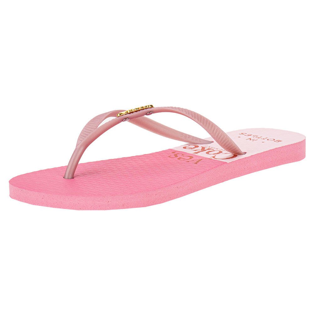CHINELO FEMININO COKE JAPAN STYLE COCA COLA CC3984  Rosa 2