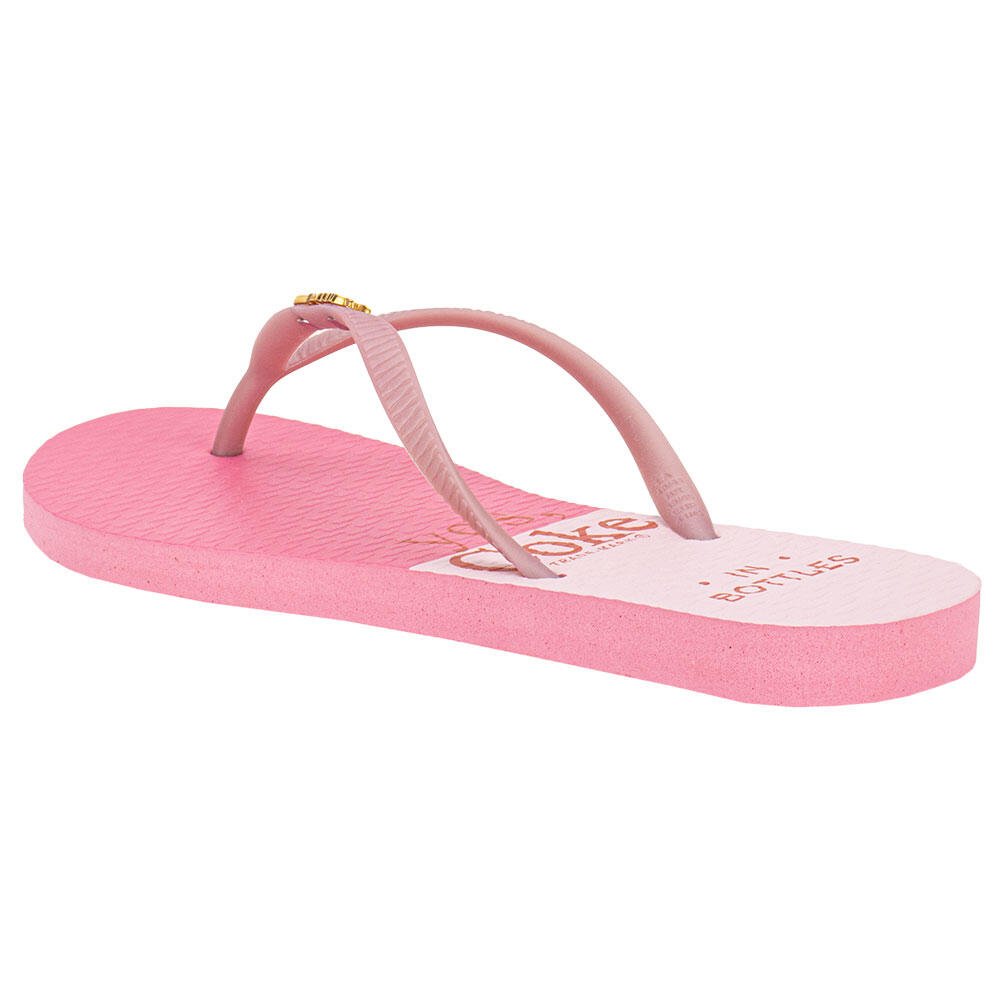 CHINELO FEMININO COKE JAPAN STYLE COCA COLA CC3984  Rosa 4