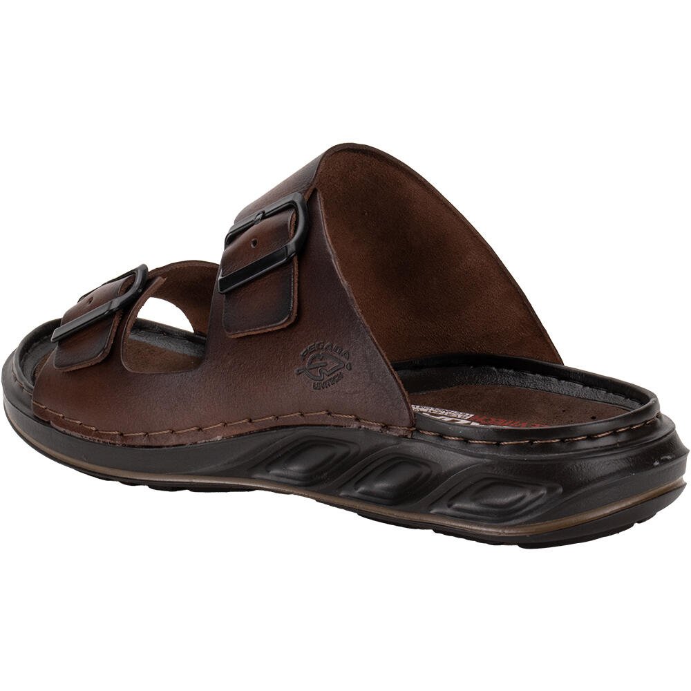 CHINELO MASCULINO PEGADA 134106  Marrom 3
