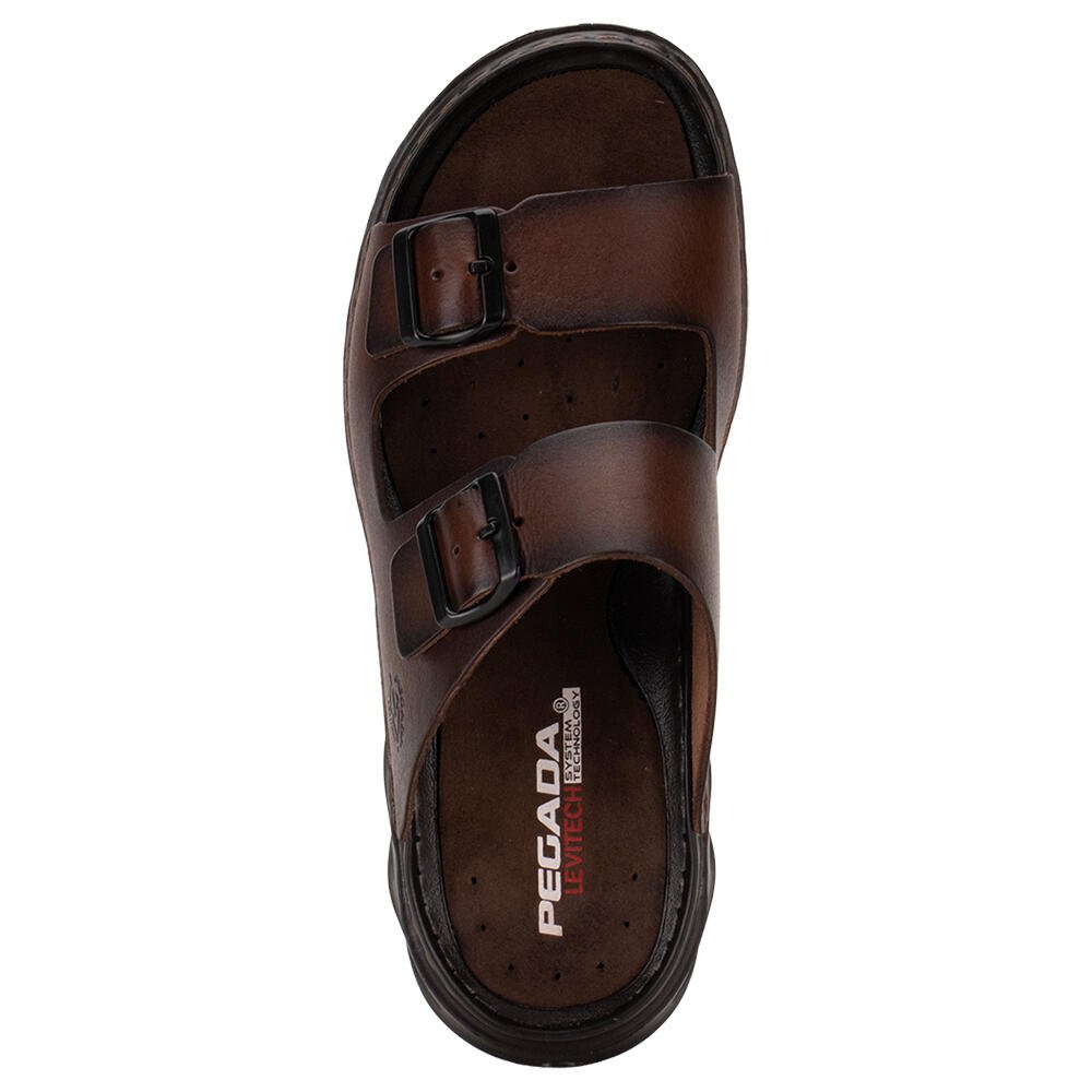 CHINELO MASCULINO PEGADA 134106  Marrom 4