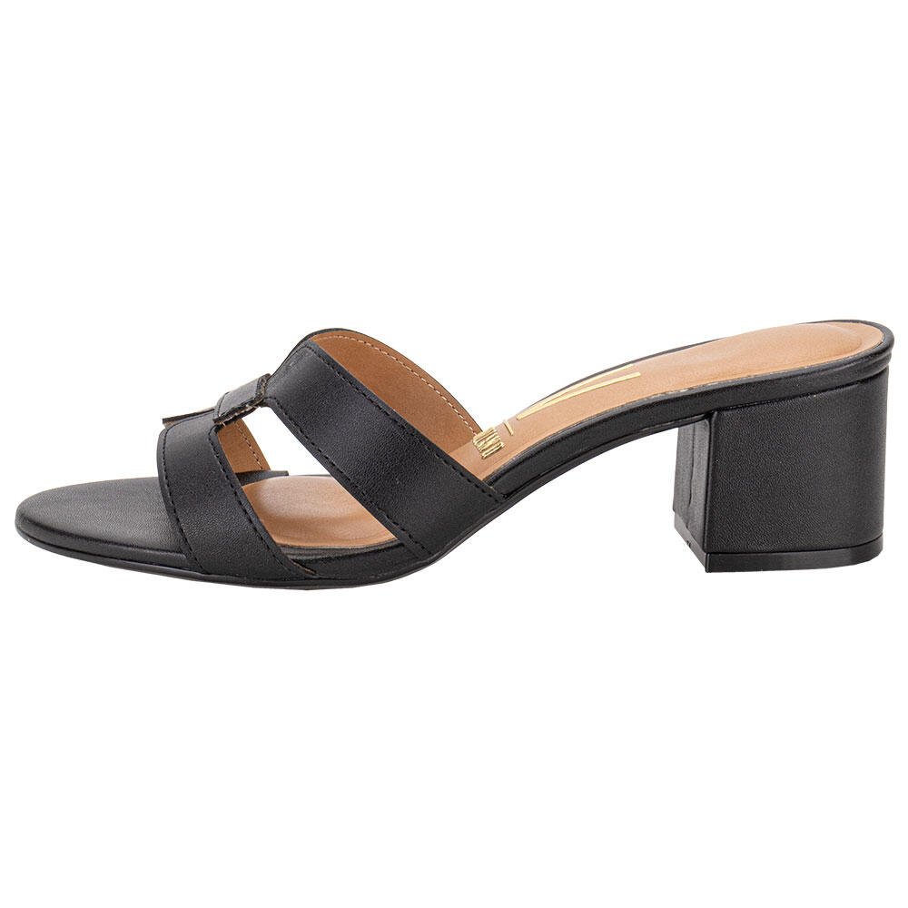 TAMANCO FEMININO SALTO GROSSO VIZZANO 62911180  Preto 2