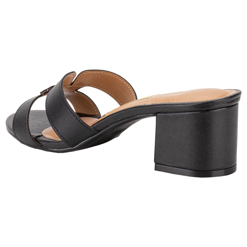 TAMANCO FEMININO SALTO GROSSO VIZZANO 62911180  Preto 3