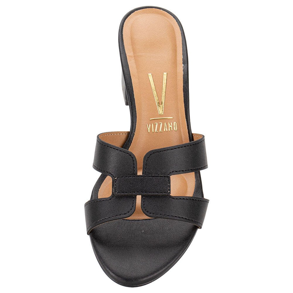 TAMANCO FEMININO SALTO GROSSO VIZZANO 62911180  Preto 5