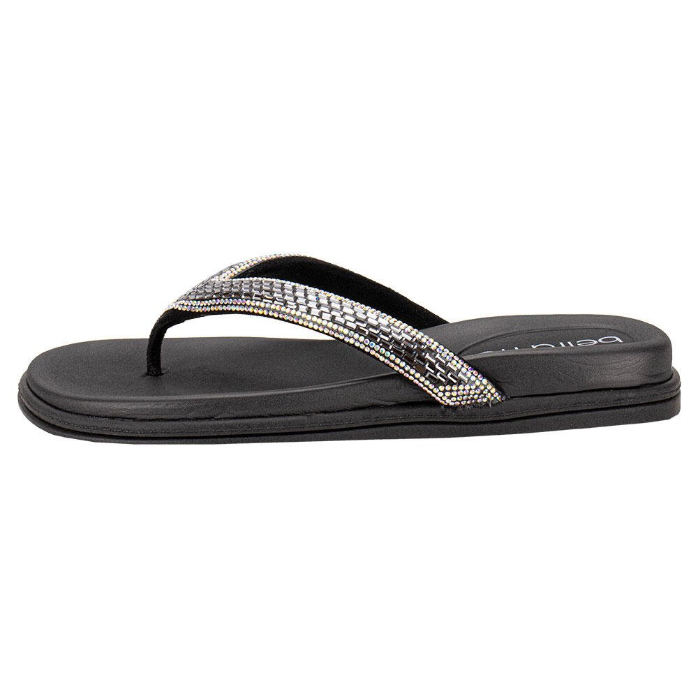 TAMANCO FEMININO FLAT BEIRA RIO 8513112 Preto 2