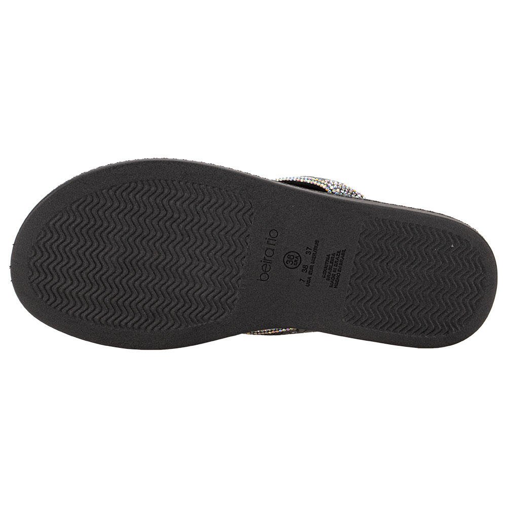 TAMANCO FEMININO FLAT BEIRA RIO 8513112 Preto 4
