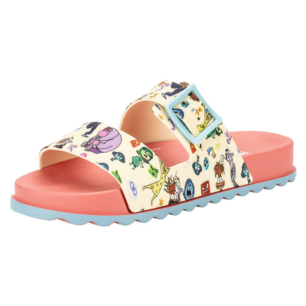 CHINELO INFANTIL SLIDE DISNEY SUMMER II GRENDENE KIDS 23288  Azul/Rosa 2