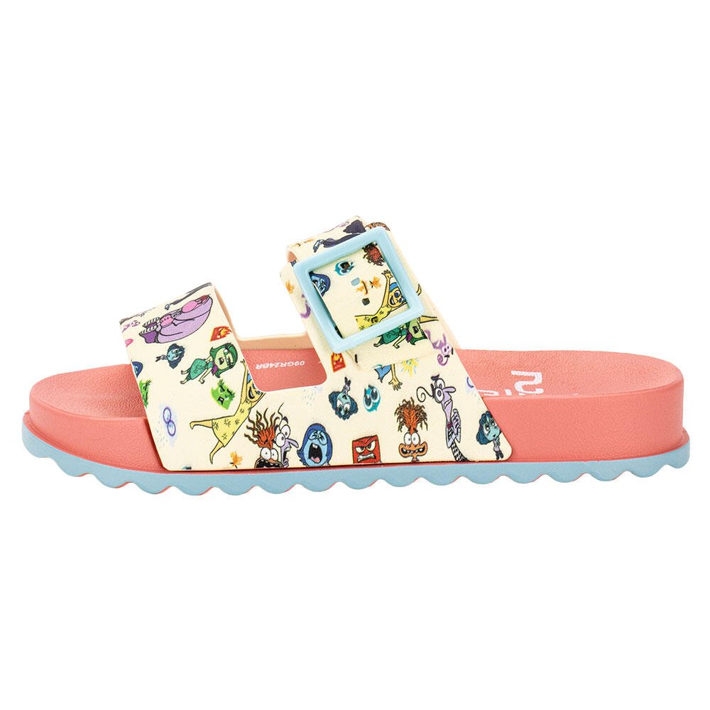 CHINELO INFANTIL SLIDE DISNEY SUMMER II GRENDENE KIDS 23288  Azul/Rosa 3
