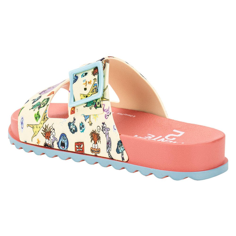 CHINELO INFANTIL SLIDE DISNEY SUMMER II GRENDENE KIDS 23288  Azul/Rosa 4
