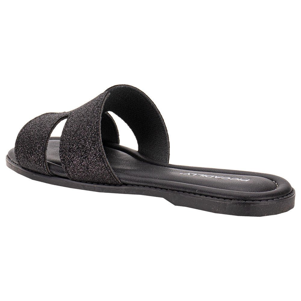 TAMANCO FEMININO FLAT PICCADILLY 506013  Preto 3