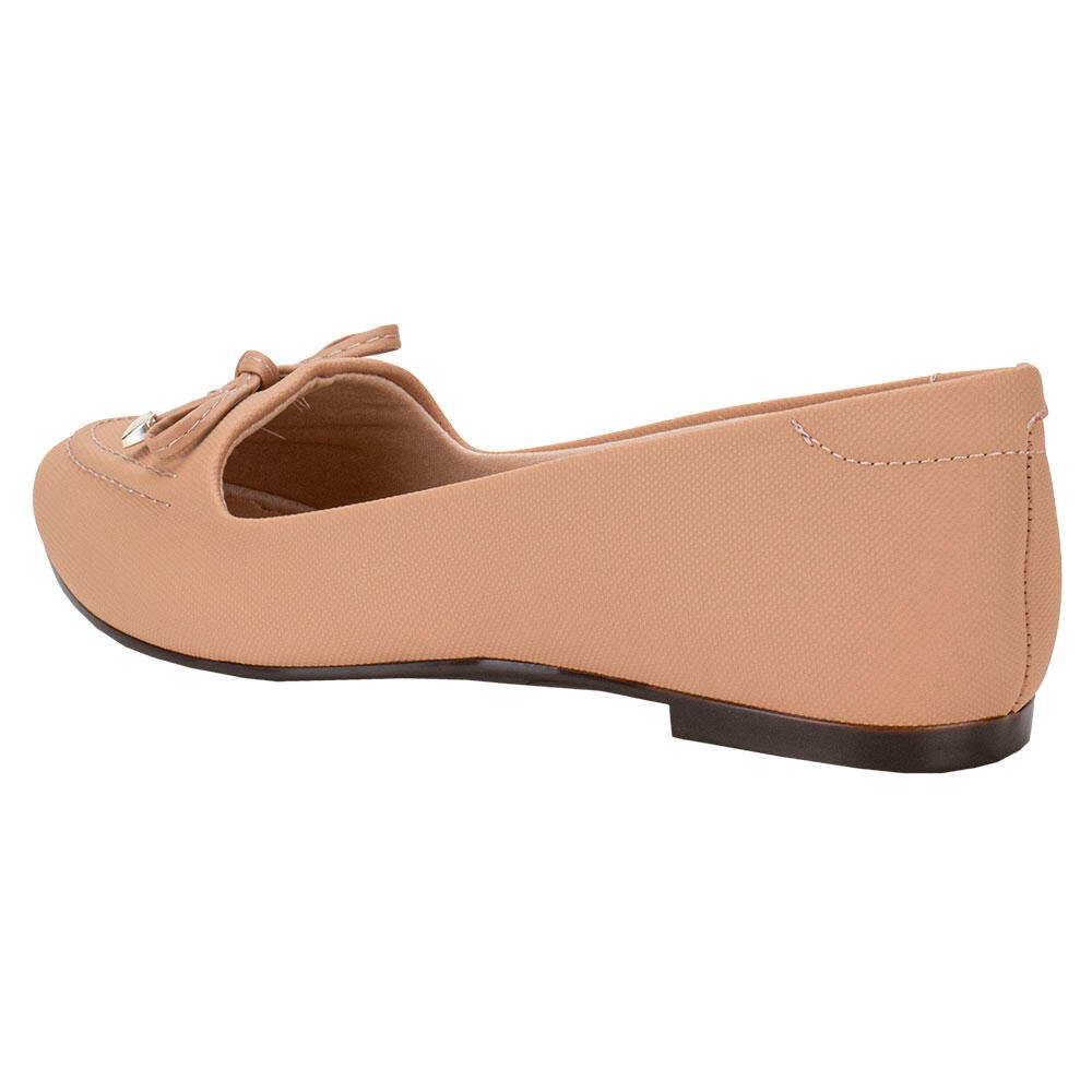 SAPATILHA FEMININA FLAT MOLECA 5635863 Bege 3
