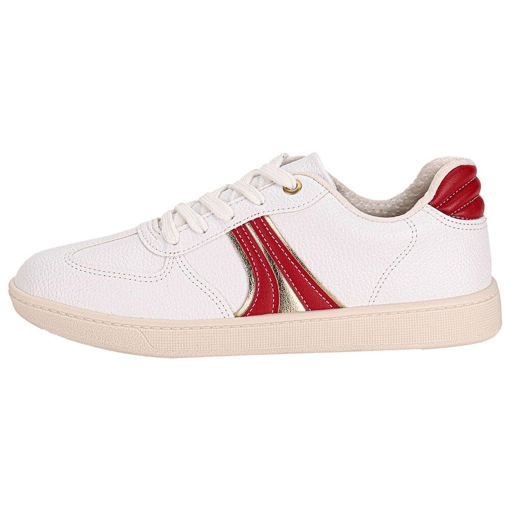 TÊNIS FEMININO CASUAL BEIRA RIO 4313105 Branco/Vermelho 2