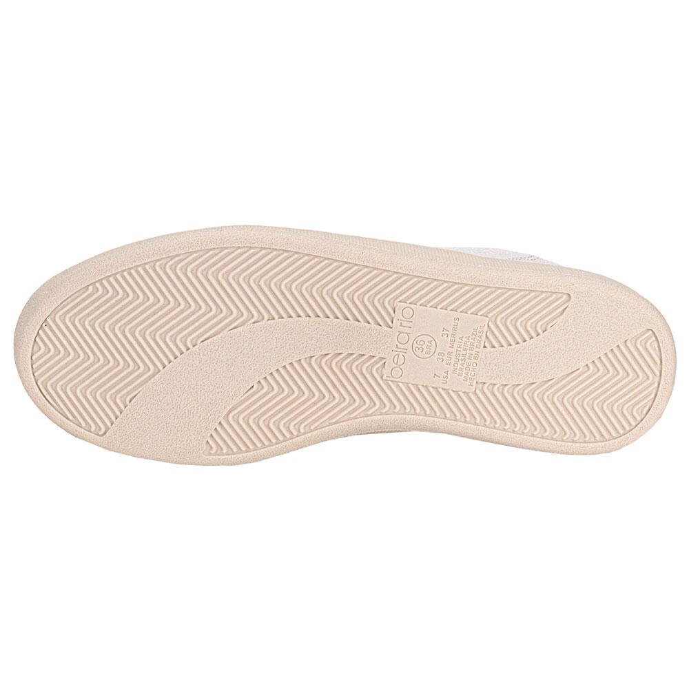 TÊNIS FEMININO CASUAL BEIRA RIO 4313105 Branco/Vermelho 4
