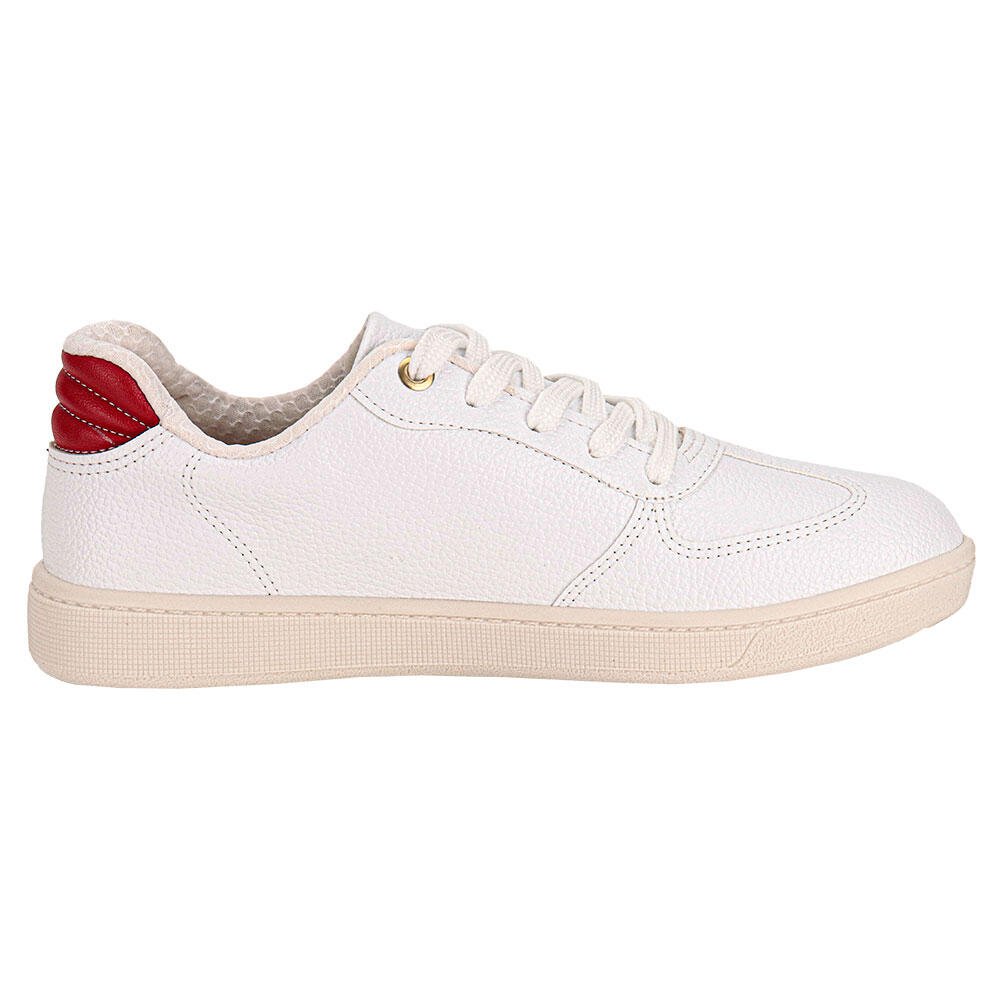 TÊNIS FEMININO CASUAL BEIRA RIO 4313105 Branco/Vermelho 5