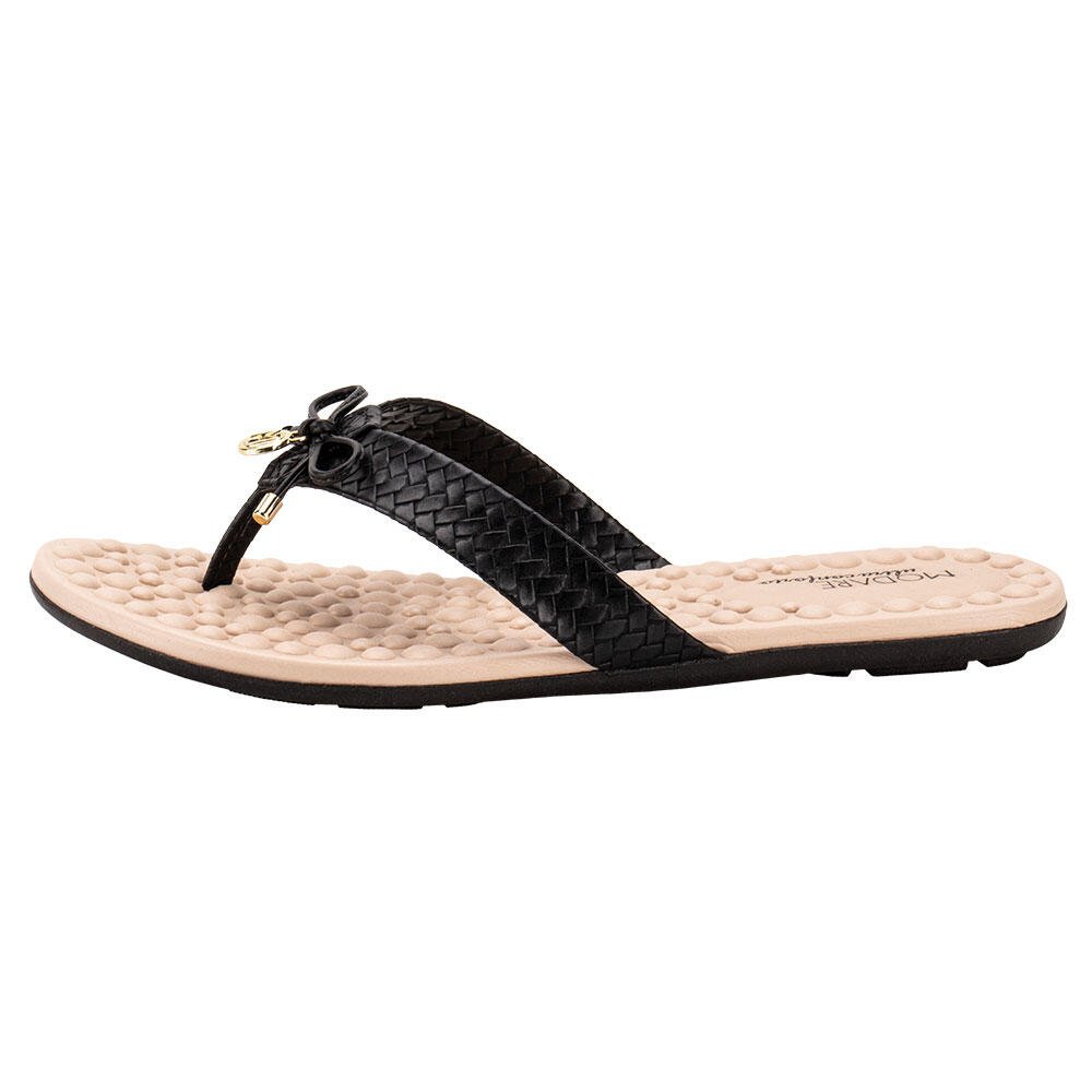 TAMANCO FEMININO FLAT MODARE 7163130  Preto 2