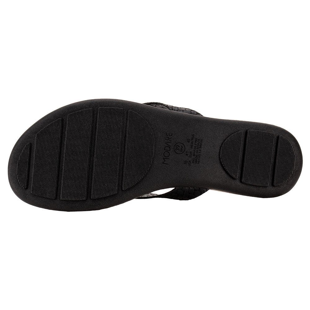TAMANCO FEMININO FLAT MODARE 7163130  Preto 4