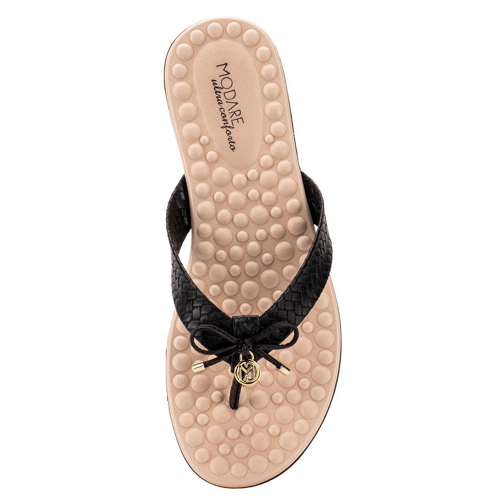 TAMANCO FEMININO FLAT MODARE 7163130  Preto 5