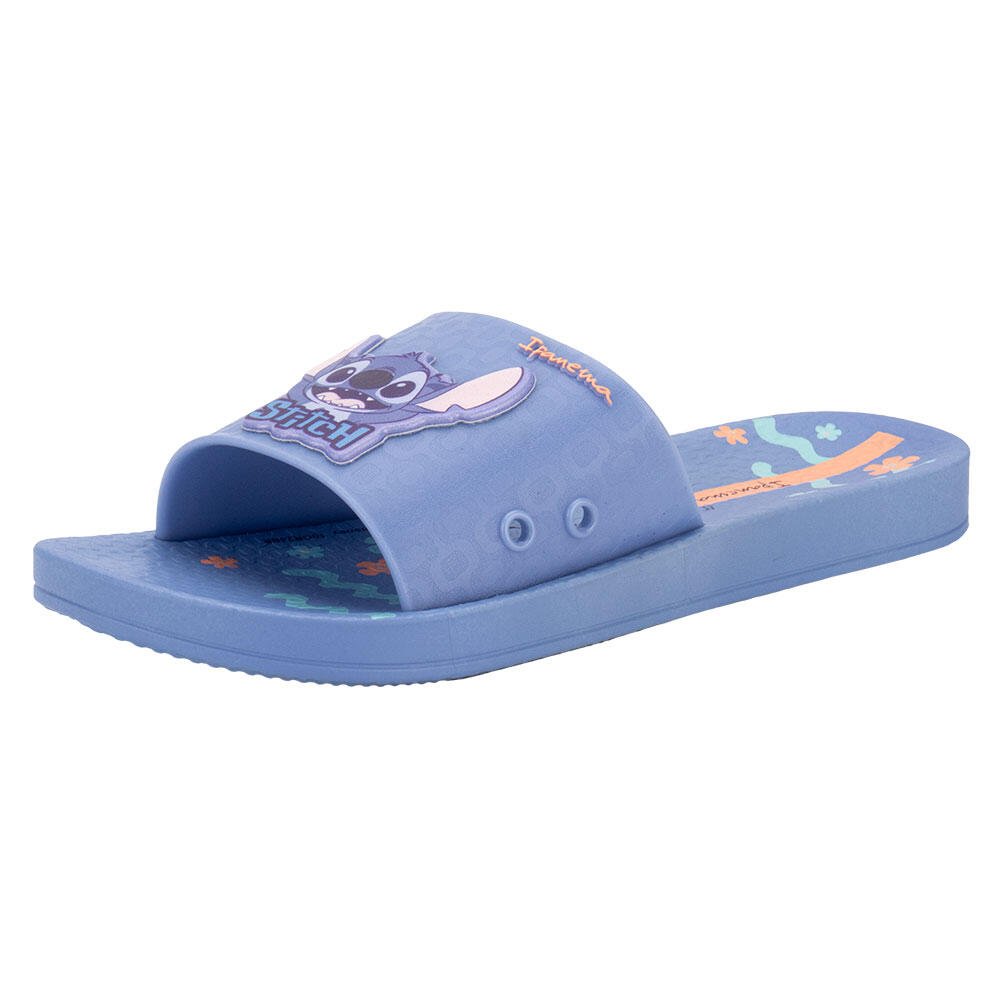 CHINELO FEMININO SLIDE DISNEY STITCH IPANEMA 27366  Azul 2