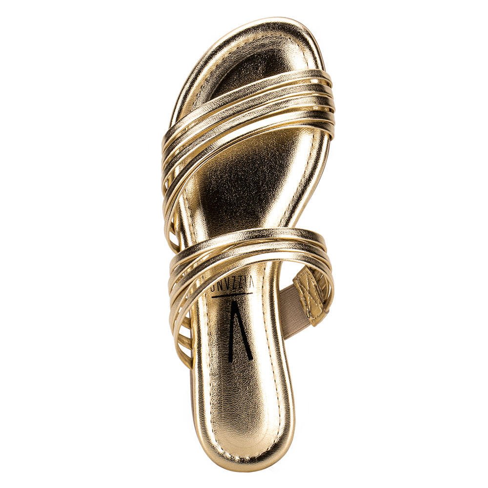 TAMANCO FEMININO FLAT VIZZANO 6371188 Dourado 5
