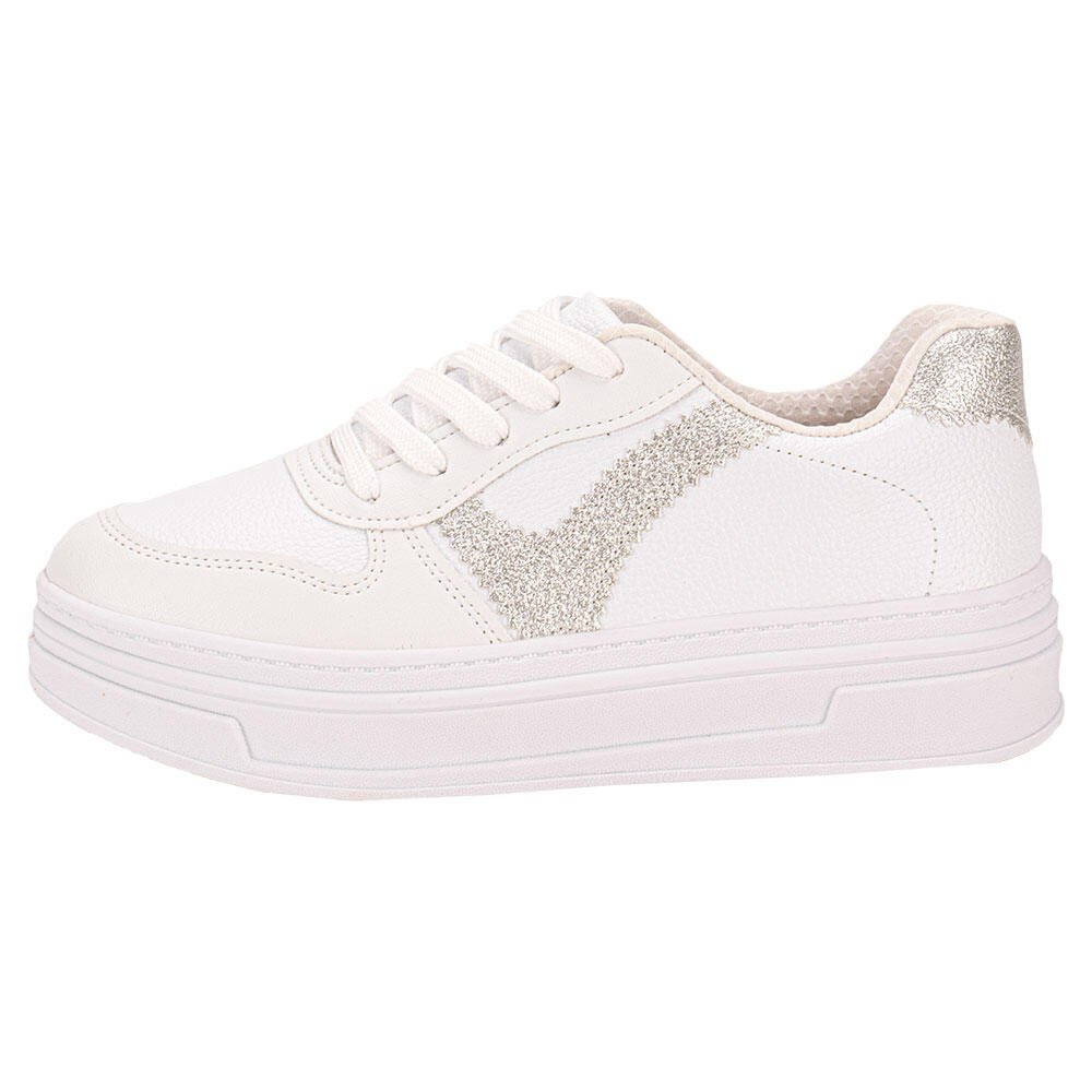TÊNIS FEMININO CASUAL BEIRA RIO 4321103  Branco 2