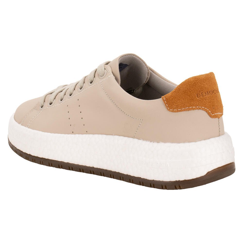 TÊNIS FEMININO DRAKE PULSE DEMOCRATA 618101 Bege 2