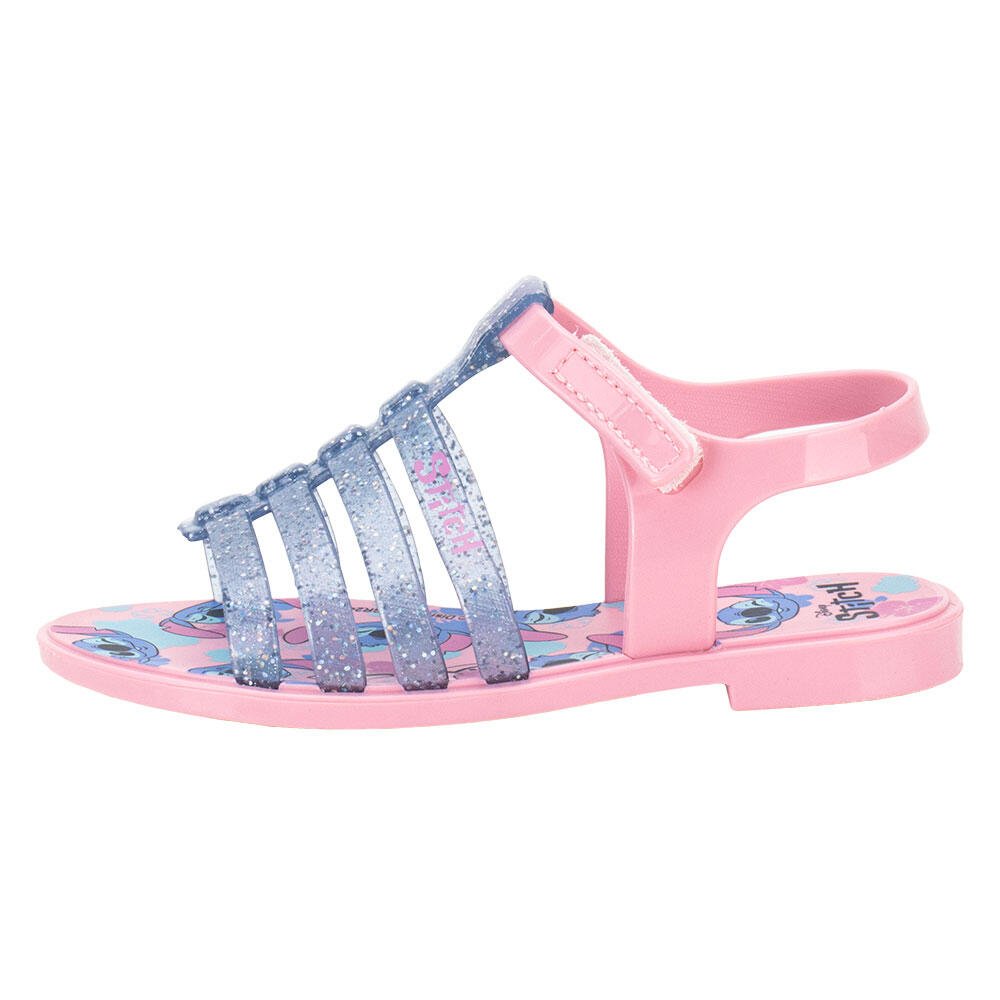 KIT SANDÁLIA INFANTIL STITCH CLUTCH E STITCH CLUTCH BAG  Rosa 2