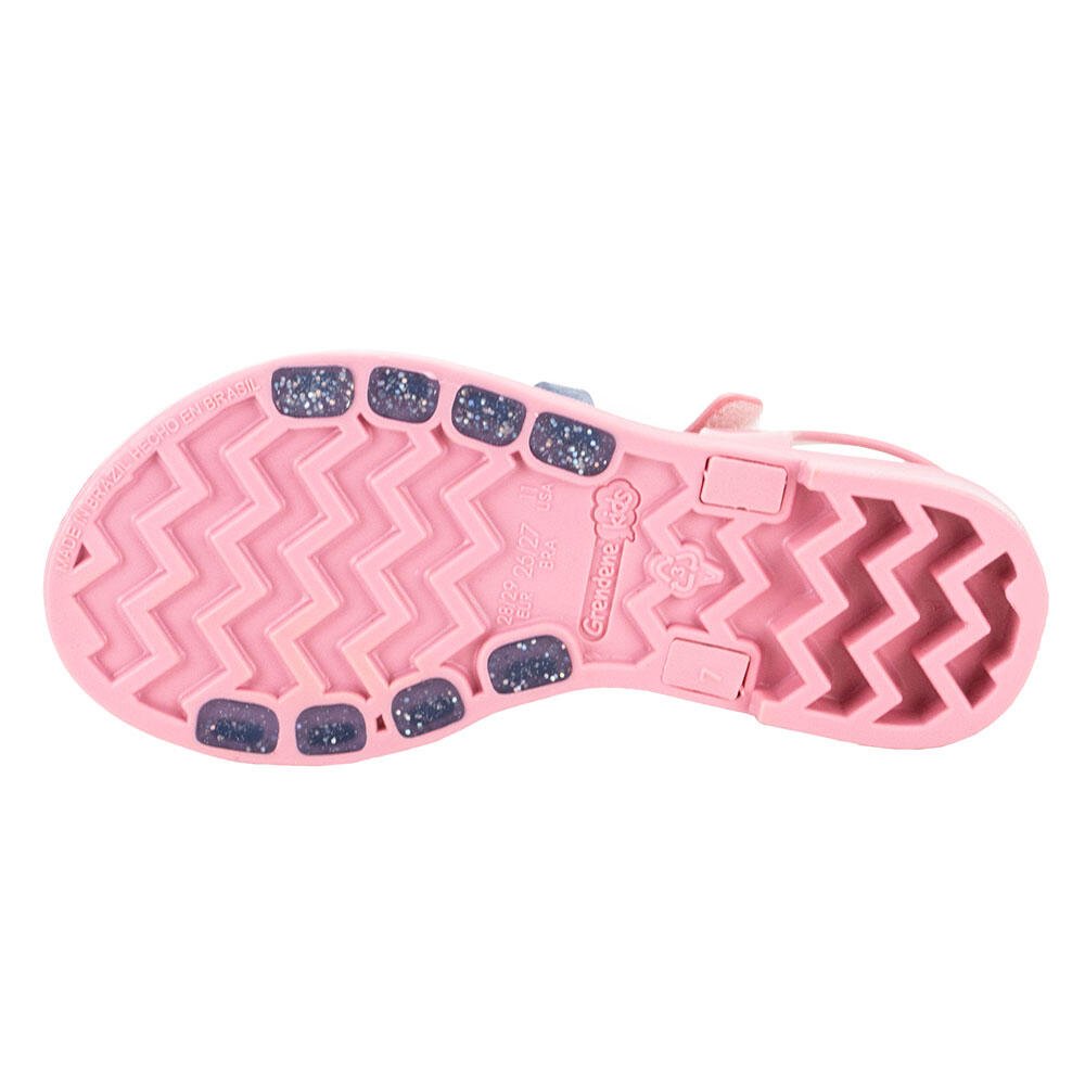 KIT SANDÁLIA INFANTIL STITCH CLUTCH E STITCH CLUTCH BAG  Rosa 4