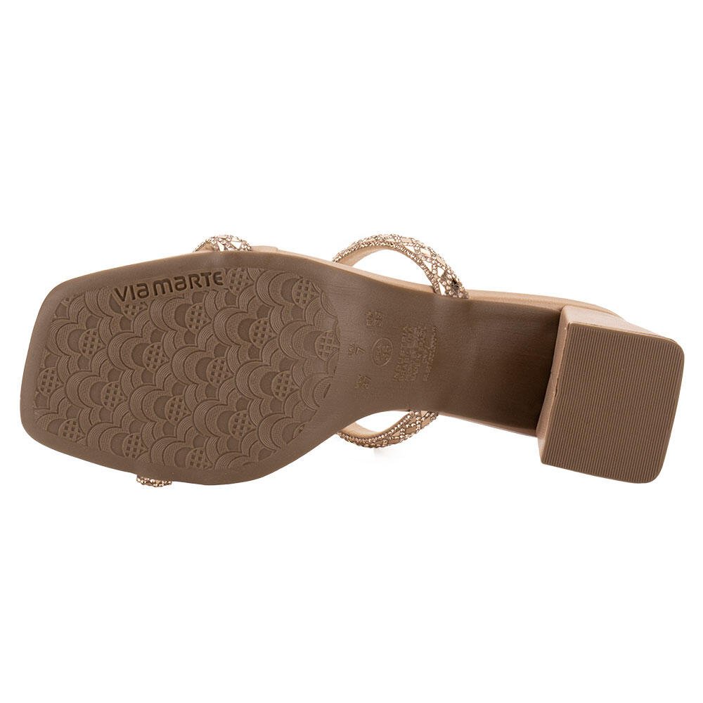 TAMANCO FEMININO SALTO GROSSO VIA MARTE 171011  Salmão 4