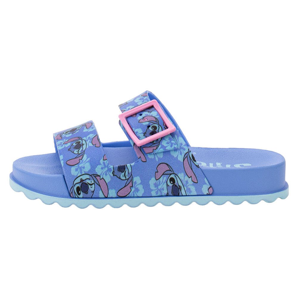 Xilfel Disney Stitch Slide Infantil Grendene 23198 Azul/Rosa 3