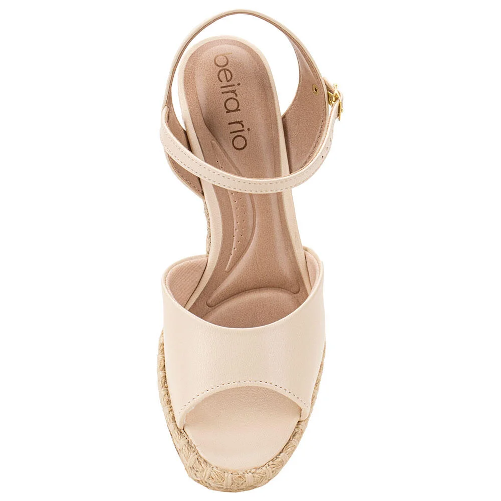SANDÁLIA FEMININA ANABELA BEIRA RIO 8486118  Bege 2