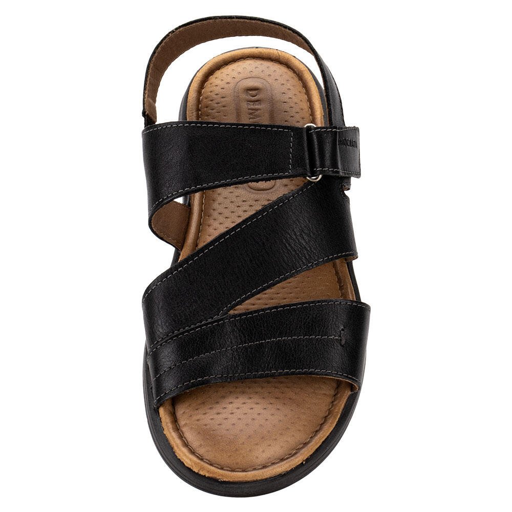 SANDÁLIA MASCULINA DENIM SOUL DEMOCRATA 015135  Preto 5