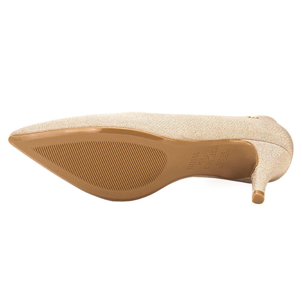 SCARPIN FEMININO SALTO FINO VIZZANO 1185702 Dourado 3