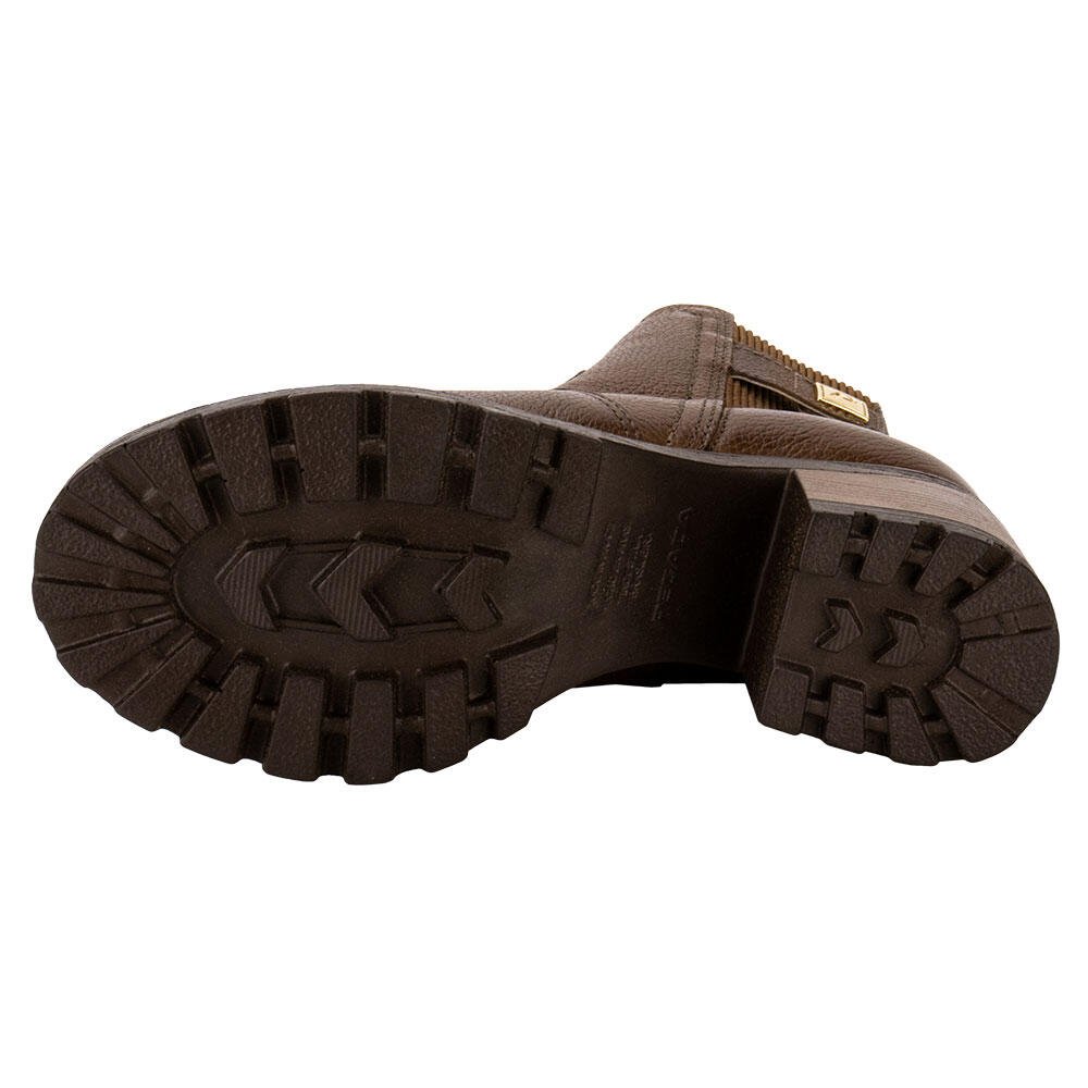 BOTA FEMININA CANO BAIXO PEGADA 281309 Chocolate 4