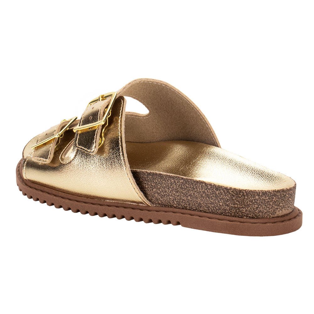 SANDÁLIA INFANTIL CONFORTO MOLEKINHA 2357103  Ouro 2