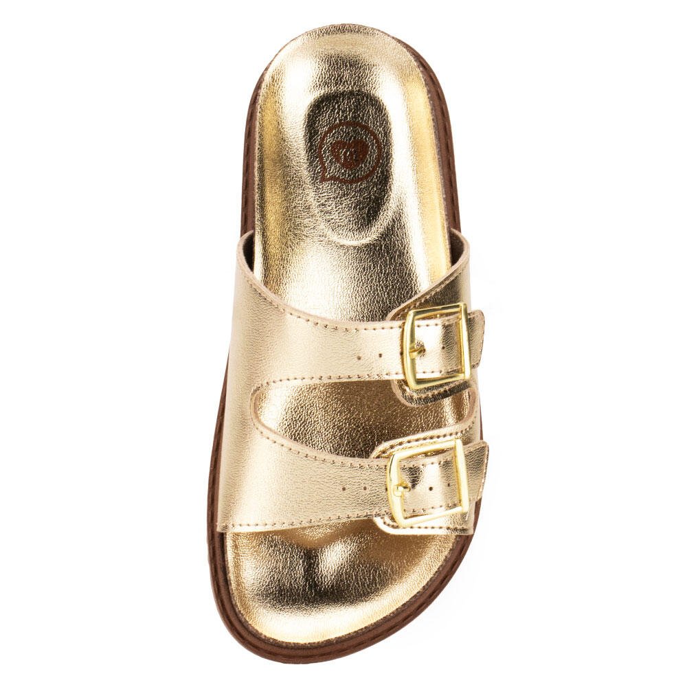 SANDÁLIA INFANTIL CONFORTO MOLEKINHA 2357103  Ouro 4