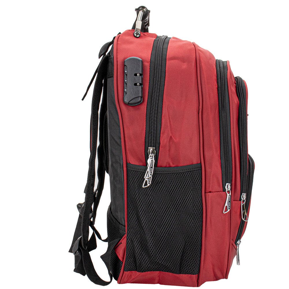 MOCHILA MASCULINA ROYAL STYLE 3506 Vinho 2
