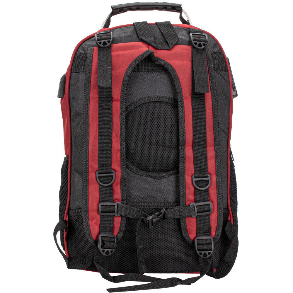 MOCHILA MASCULINA ROYAL STYLE 3506 Vinho 4