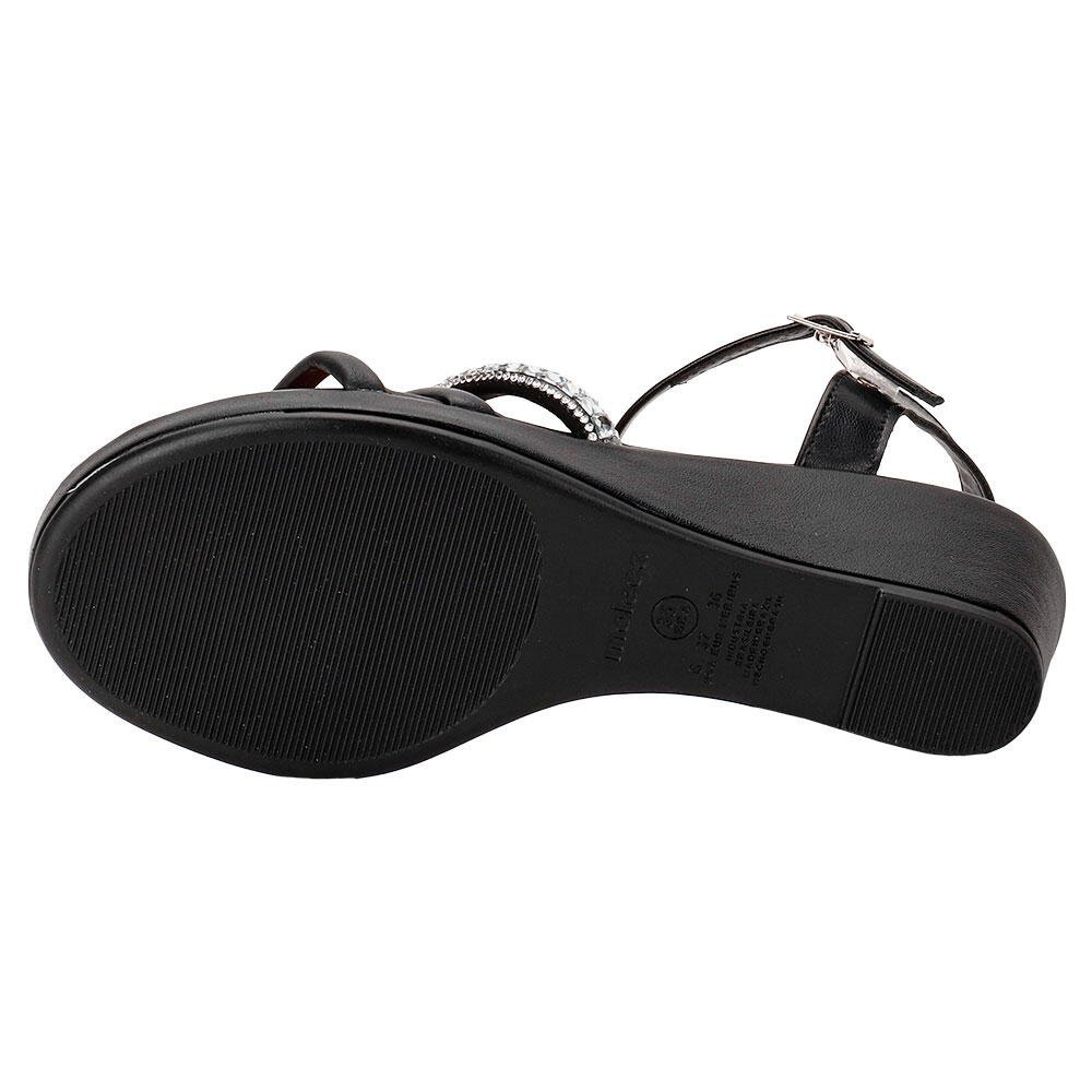 SANDÁLIA FEMININA ANABELA MOLECA 5512106  Preto 4